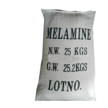 Raw Materials White Melamine Powder 99.8% min For Fireproof Layer Board Dope Adhesives Additives